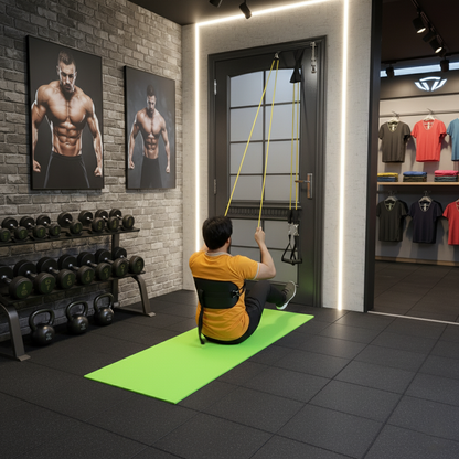 Home Gym Kit with Belt 145 kg Power